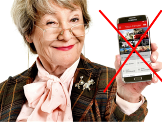 SBB-Tickets sind bei uns ungültig