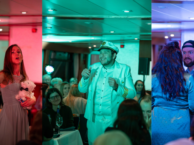 Krimi-Dinner an Bord